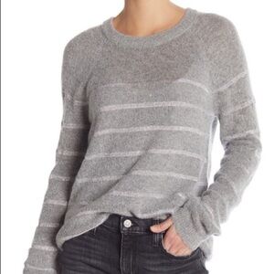 Current/Elliott - The Victor Metallic Stripe Knit